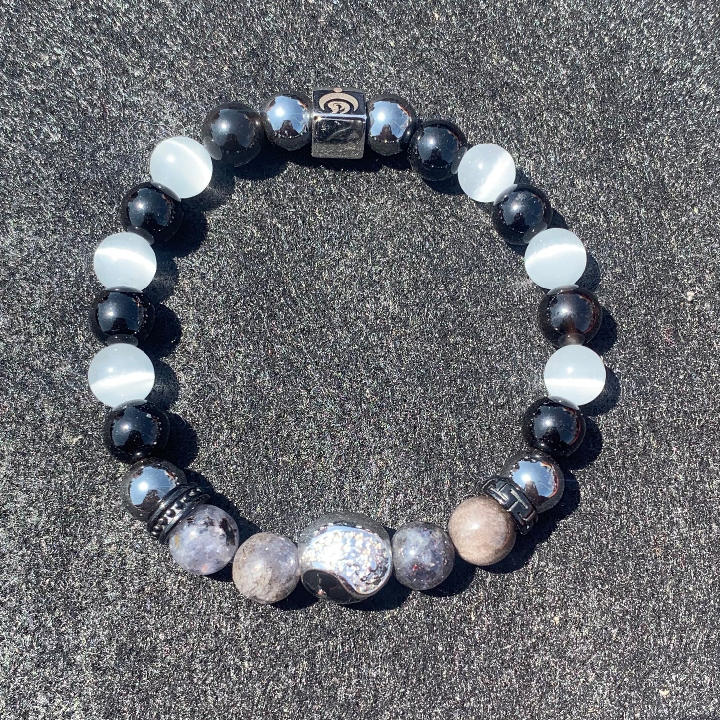 Yin-Yang bracelet "black"