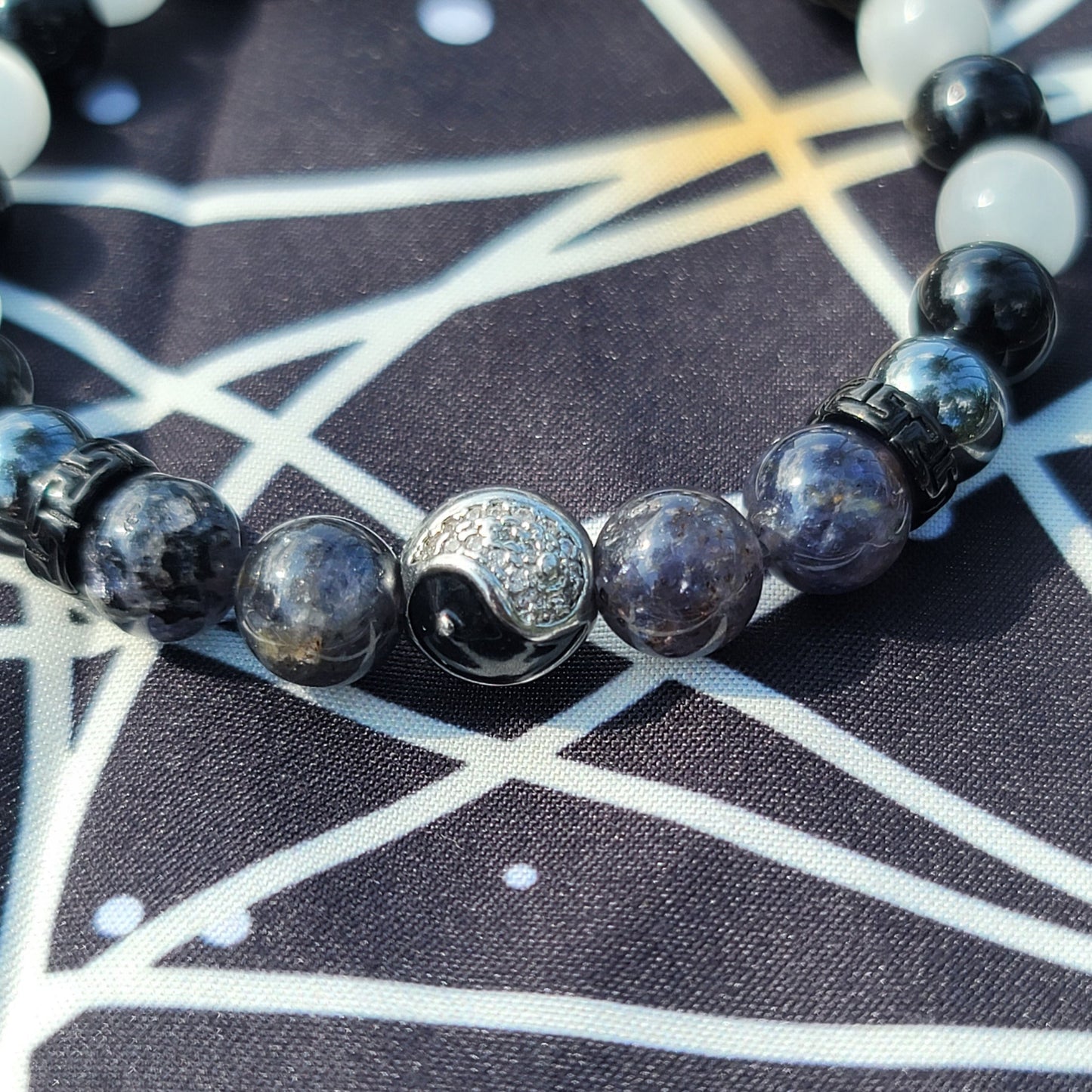 Yin-Yang bracelet "black"