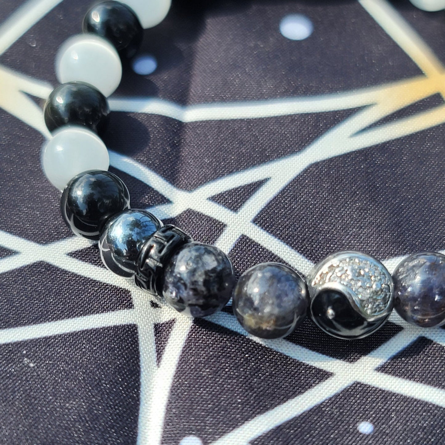 Yin-Yang bracelet "black"