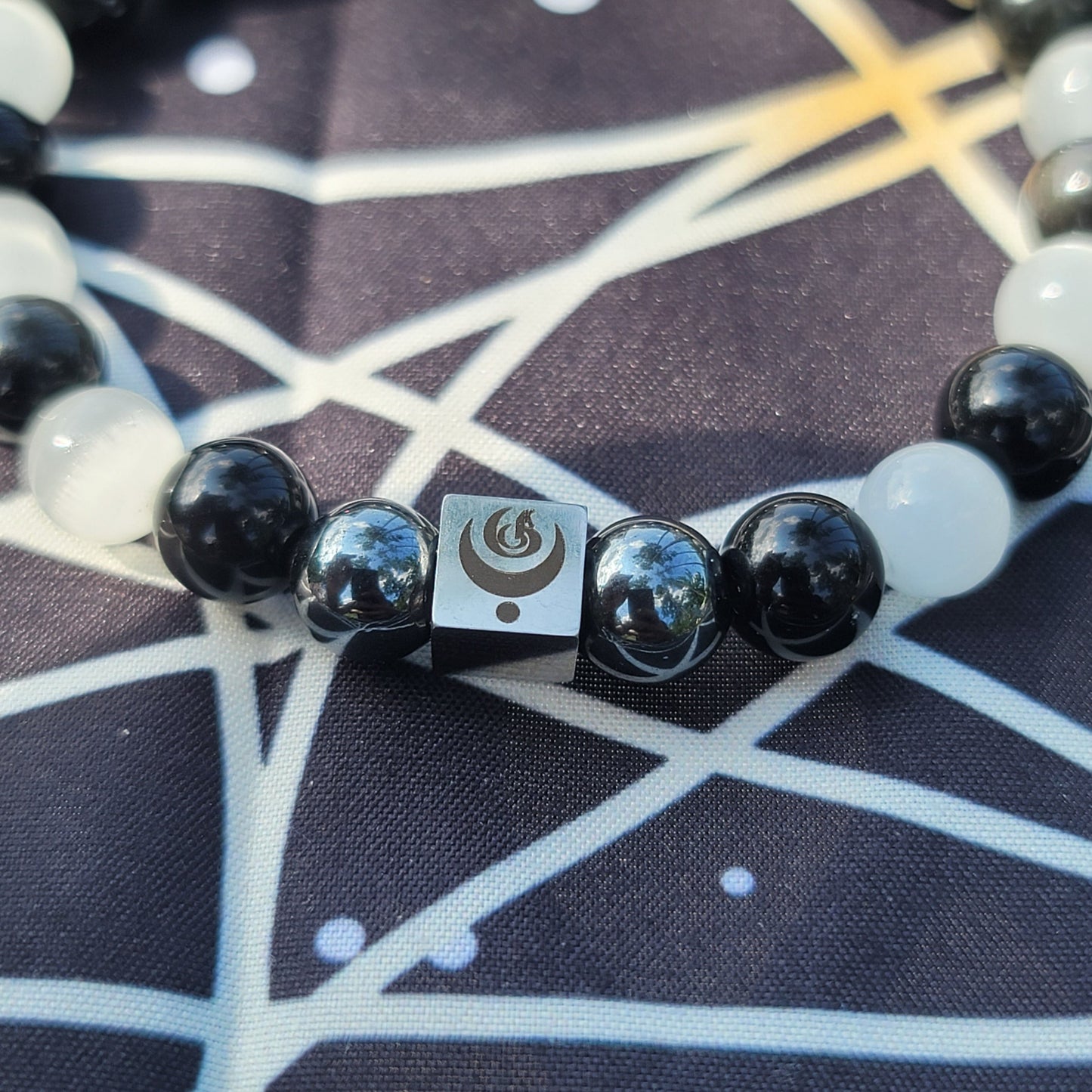 Yin-Yang bracelet "black"