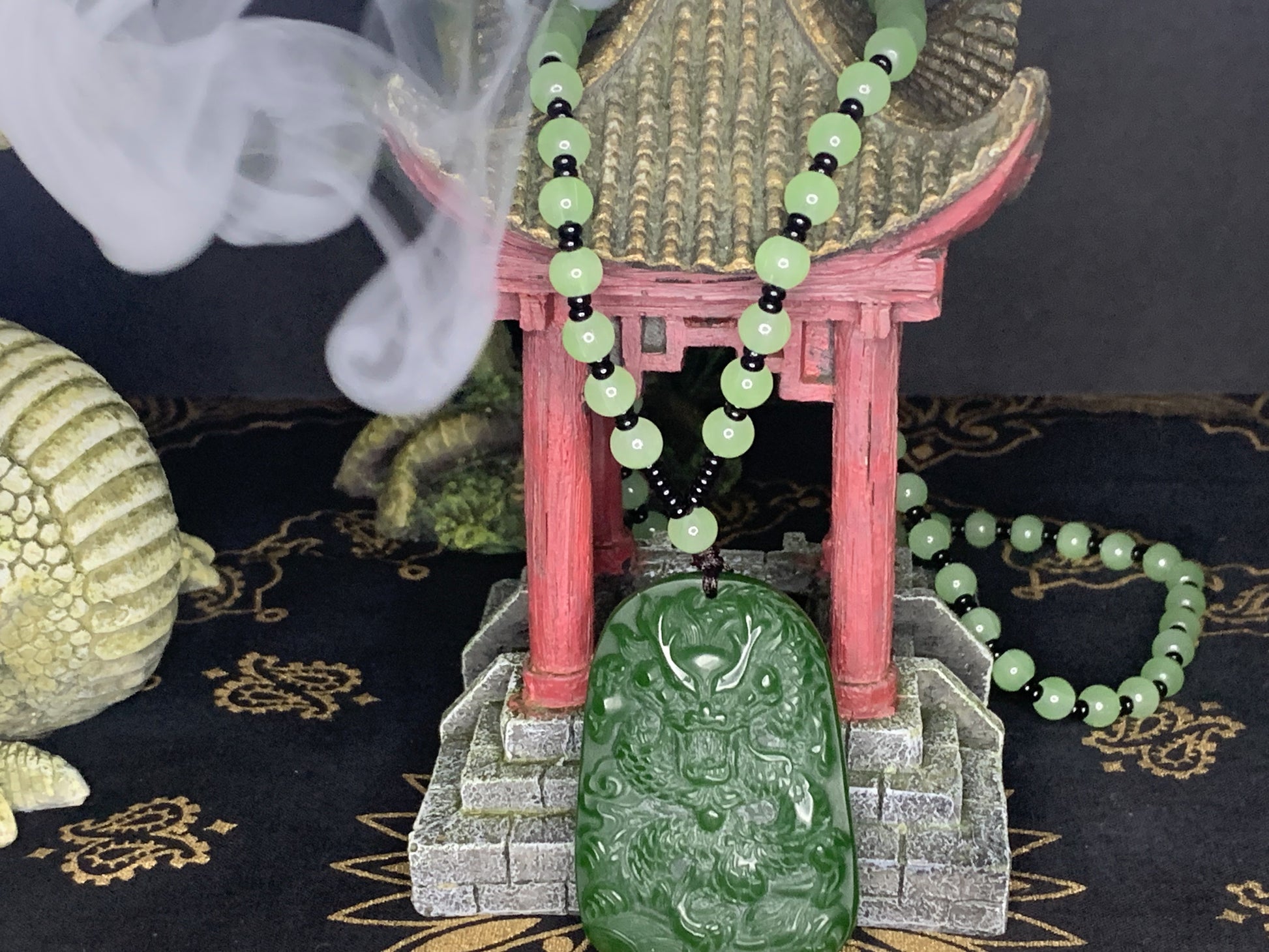 Jade dragon necklace - GGK Store