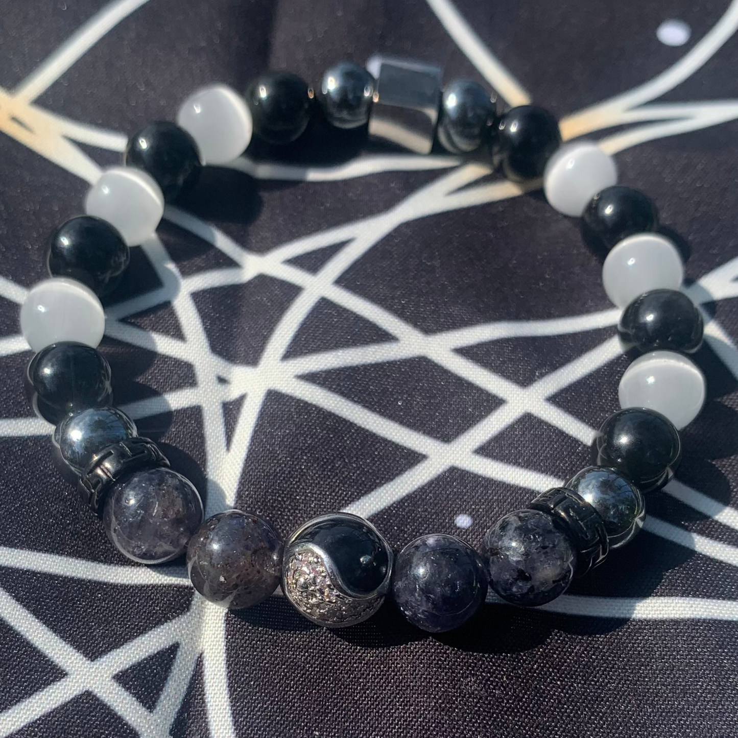 Yin-Yang bracelet "black"