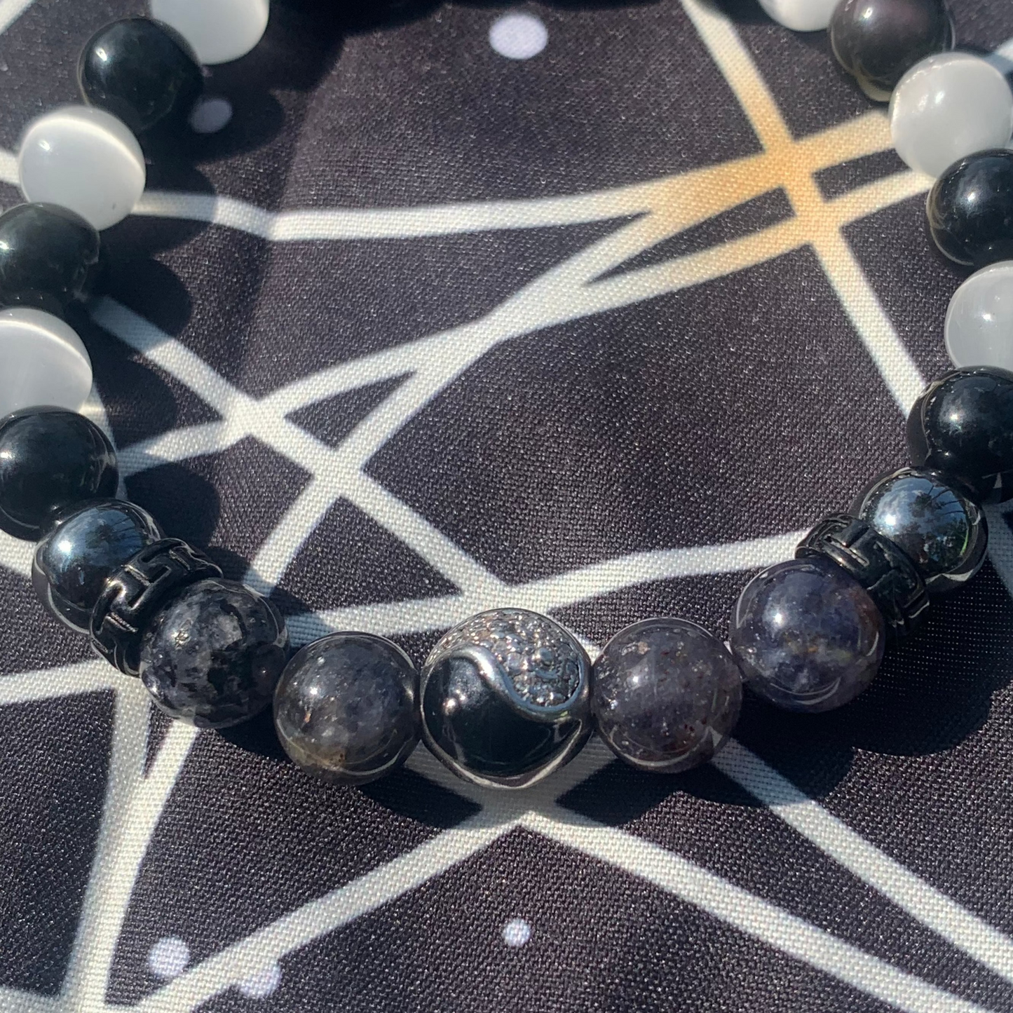 Yin-Yang bracelet "black"