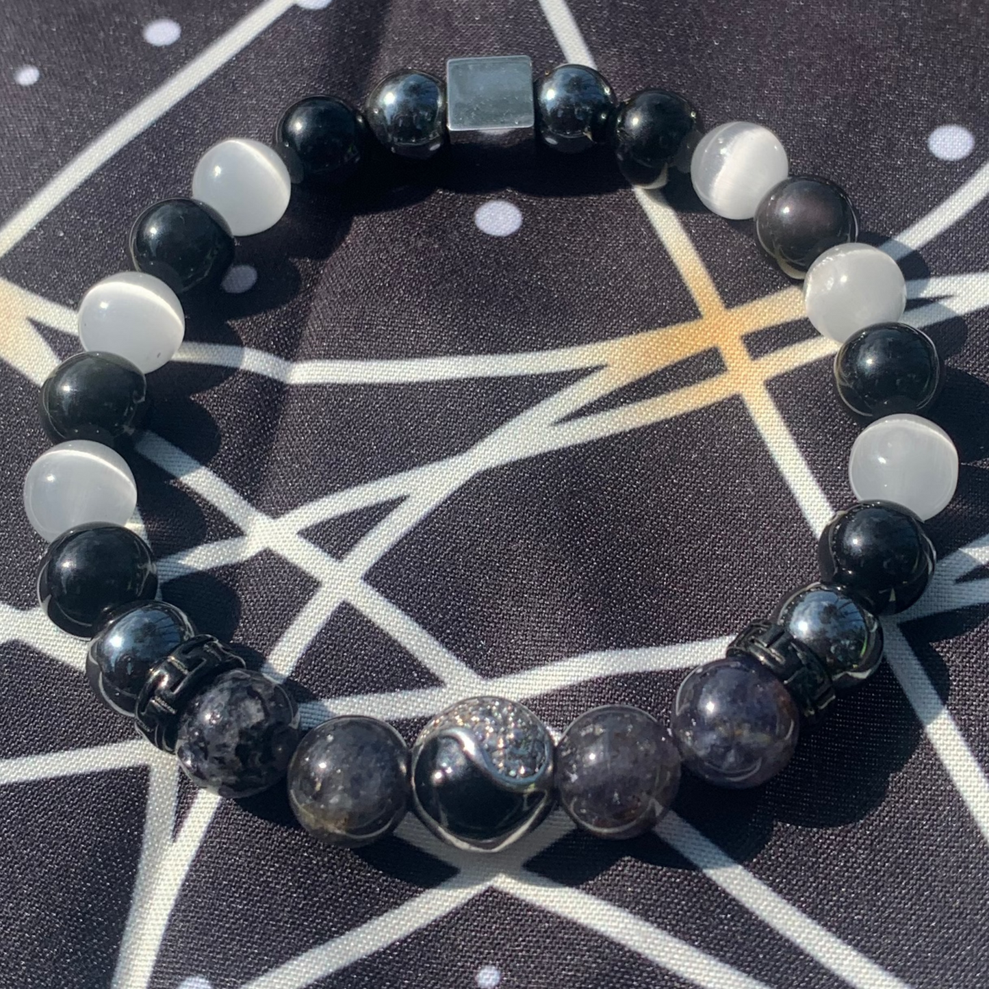 Yin-Yang bracelet "black"